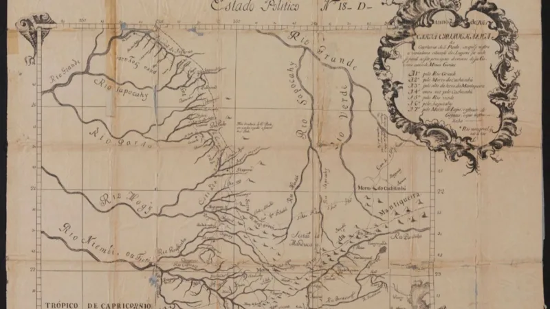 Vestígios cartográficos dos séculos XVIII e XIX