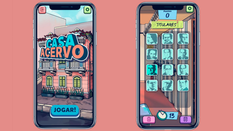 Game Casa Acervo: aplicativo do CPDOC-FGV difunde pesquisa em arquivos da história política brasileira