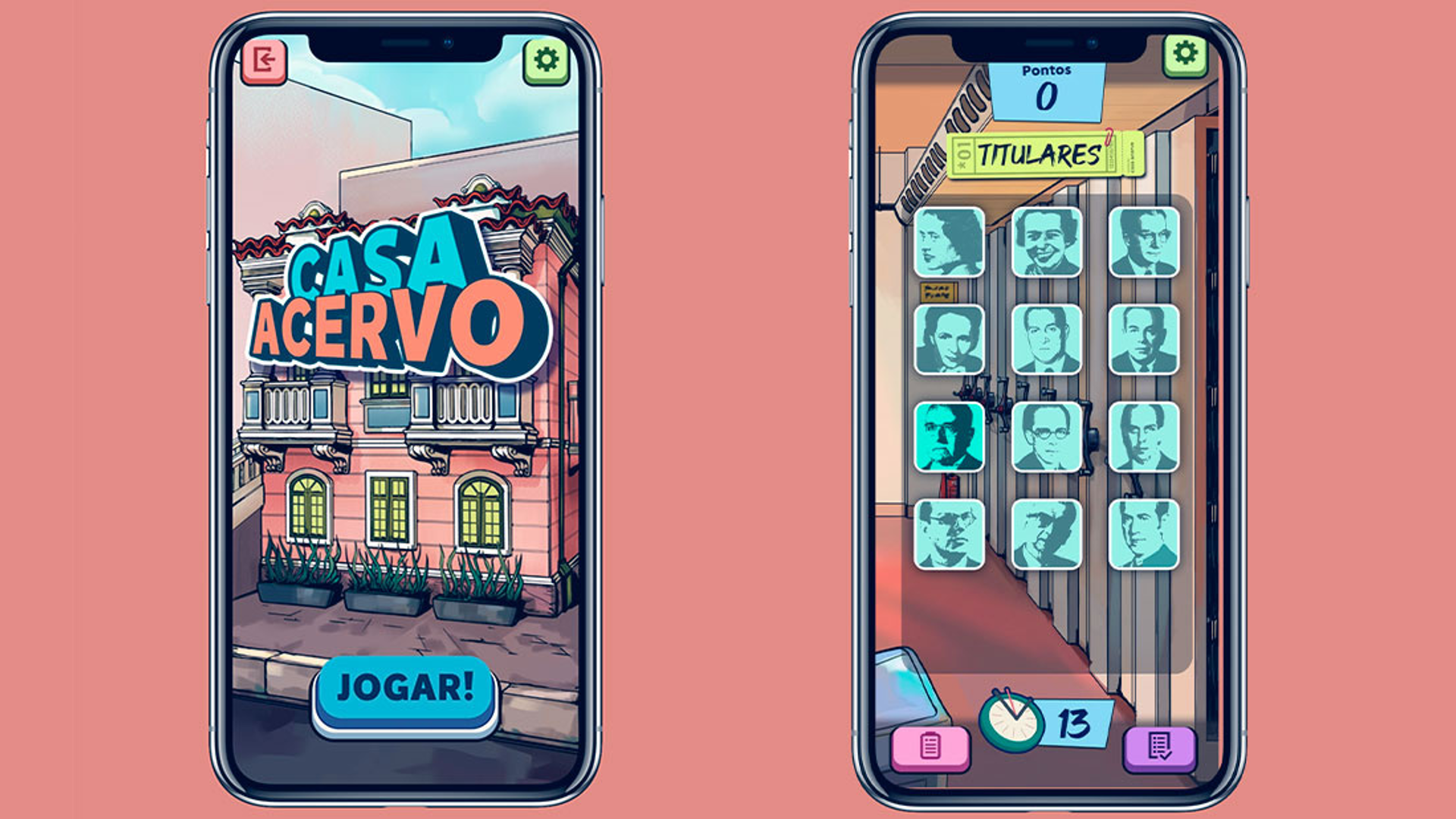 Game Casa Acervo: aplicativo do CPDOC-FGV difunde pesquisa em arquivos da história política brasileira
